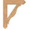 Ekena Millwork Funston Arts & Crafts Smooth Bracket, Western Red Cedar, 5 1/2"W x 30"D x 38"H BKT06X30X38FST03SWR - alternate 3